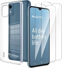 Image of For Nokia C12 C22 C32 G22 G42 1.4 2.4 3.4 5.4 8.3 Case Clear Silicone Phone Cove