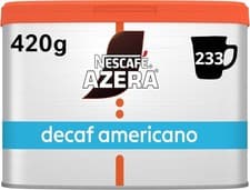 Image of NESCAFÉ Azera Americano Decaf Instant Coffee 420g Tin Pack of 2
