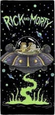Image of Rick and Morty beach towel