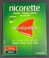 Image of NICORETTE INVISI 15mg Patch - 7 X Step 2 Patches