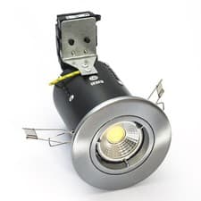 Image of FIRE RATED 6.5 WATT LED DOWNLIGHT 240V MAINS GU10 6.5W DIMMABLE 5 YEAR WARRANTY