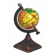 Image of Globe on Base Pencil Sharpener