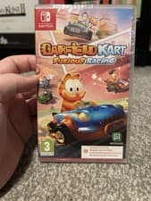 Image of Garfield Kart Furious Racing Nintendo Switch code. New in box
