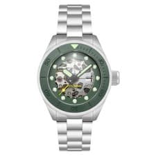 Image of Spinnaker Piccard Skeleton Automatic Divers Watch Mist Green Dial SP-5135-22