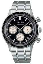 Image of Seiko Men's Watch Chronograph Black Chrono SSB479P1
