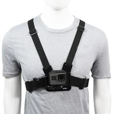 Image of Chest Mount Harness for GoPro Hero, Insta360, DJI Osmo, Action Cameras