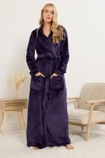 Image of LTS Tall Shawl Collar Maxi Dressing Gown