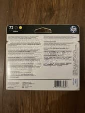 Image of Genuine DesignJet HP 72 Printhead Matte Black and Yellow - UNOPENED AND SEALED