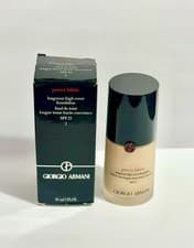 Image of Giorgio Armani Power Fabric Longwear High Cover Foundation SPF25 Shade 2 RRP £44