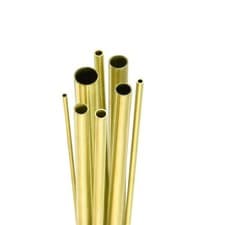 Image of Brass Tube Brass Pipe Length 300mm Select Size OD x ID x length