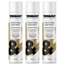Image of 3 Pack x Toni & Guy Bond Repair Conditioner with StrengthPlex Technology 250ml