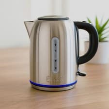 Image of Russell Hobbs Buckingham Quiet Boil Kettle 3KW Brushed Steel 20460 #MINOR USED#
