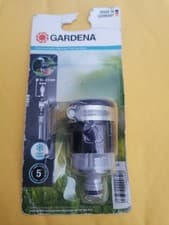Image of Gardena 2907-20 Round Tap Connector (15 to 20mm taps) Garden Watering