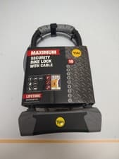 Image of Yale YUL3C/14/230/1 Maximum Defendor U Bike Lock with Cable U-Lock cable 