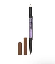 Image of Maybelline Express Brow Satin Duo 2IN1 Eyebrow Pencil - Shade - Medium Brown 