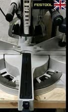 Image of Festool Kapex KS120 KS88 Zero Clearance Insert Mitre Saw - Festool Black 