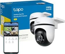 Image of Tapo 1080p Full HD Pan/Tilt Wireless Outdoor Security Camera, 360° Smart Perso