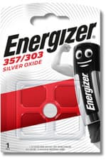 Image of ENERGIZER 357/303 SR44W Battery Coin Cell 1.55V Watch Batteries *EXPIRY 10/2030*