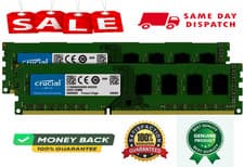 Image of Crucial 8GB 1X8GB DDR3L PC3L-14900U 1866MHZ UDIMM 1.35V Desktop Memory RAM