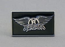 Image of BLACK AEROSMITH ENAMEL PIN BADGE - NEW