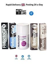 Image of RefectoCil Eyelash & Eyebrow Tint, 15 ml & Oxidant Cream Kit - Fast shipping