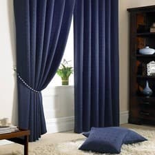 Image of Madison Dobby Jacquard Pattern Lined Readymade Pencil Pleat Taped Top Curtains