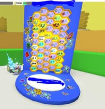Image of bee swarm simulator blue hive end game 50 bees tidepopper acc