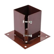 Image of Fixman 721033 Bolt Down Post Shoe 100 x 100mm