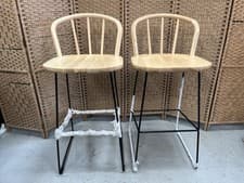 Image of Garden Trading 2 X Uley Ash Barstool Bar Stool  RRP520