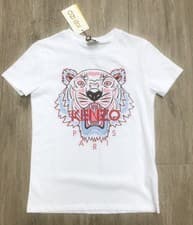 Image of Kenzo Paris t shirt age 10 years white new