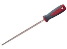 Image of Faithfull Handled Round Second Cut Engineers File 250Mm (10In) FAIFIRSC10