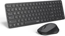 Image of Rapoo Premium Slim Wireless Bluetooth Keyboard And Mouse Set PC Laptop UK Layout