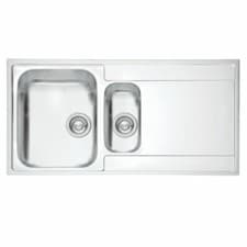 Image of FRANKE MARIS SLIM TOP 1.5 BOWL STAINLESS STEEL INSET KITCHEN SINK 1000 X 510MM (