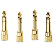 Image of Rode HJA-4 3.5mm to 1/4 inch TRS Headphone Adapters (4-pack)