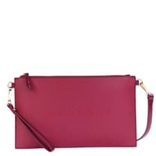 Image of Valentino Bags Magnolia Shoulder Bag Women's Clutch Slim Bordeaux New