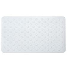 Image of Bubble Bath Shower Mat Rubber Anti Non Slip Suction Cup Grip Bathroom 99518