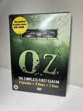 Image of Oz - The Complete First Season 1 (DVD, 2002, 2 Disc Set). Brand New FREE POST
