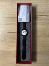 Image of Mondaine EVO2 30mm Minimalist Black Leather Quartz Watch