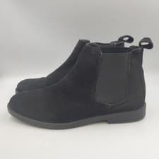 Image of Moda In Pelle UK6.5 Black Ankle Boots Slip On Smart Casual EU40 New