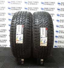 Image of X2 265/60R18 265 60 18 110H M+S YOKOHAMA GEOLANDAR A/T G015 NEW TYRES (SJ80)