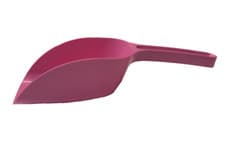 Image of Pink Plastic Garden Scoop for Greenhouse Potting Compost Soil Seed Animal Feed