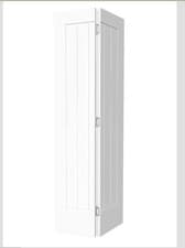 Image of Internal White Prefinished Suffolk White Bi Fold Doors