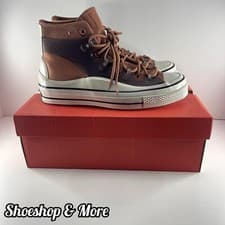 Image of ✅ BNIB Converse Chuck Taylor 70 Utility Hi A02131C UK 10 US 10 EU 44 Brown 📦