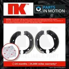 Image of Handbrake Shoes Set 2733663 NK Parking 0024205820 0034201420 0034203420 Quality