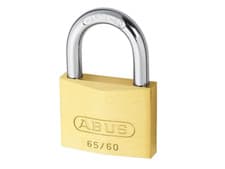 Image of Abus Mechanical 65/60Mm Brass Padlock Keyed Alike 601 ABUKA08753