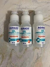 Image of 3 X hand sanitizer gel 80 ml