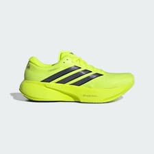 Image of ADIDAS SUPERNOVA RISE 3 RUNNING SHOES in Solar Yellow/Core Black/Silver Metallic