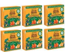 Image of 6 Pack Garnier Ultimate Blends Kids 2-In-1 Shampoo Bar Apricot & Cotton Flower