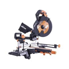 Image of Evolution R255SMS+ Pro Multi-Material Sliding Mitre Saw 255mm 2000W 240V EVLR25