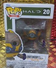 Image of Halo Grunt Conscript (with Plasma Pistol) Vaulted #20 Funko Pop!